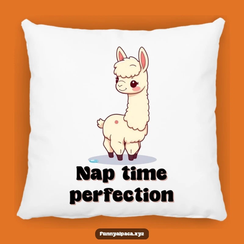 Funny Alpaca Balance Pillow: Cozy Comfort with Elegant Grace!