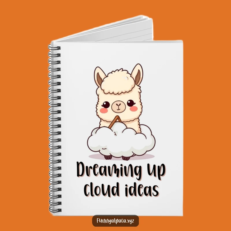 Funny Content Alpaca Notebook: Jot Down Ideas, Hilarious Gift for Creators